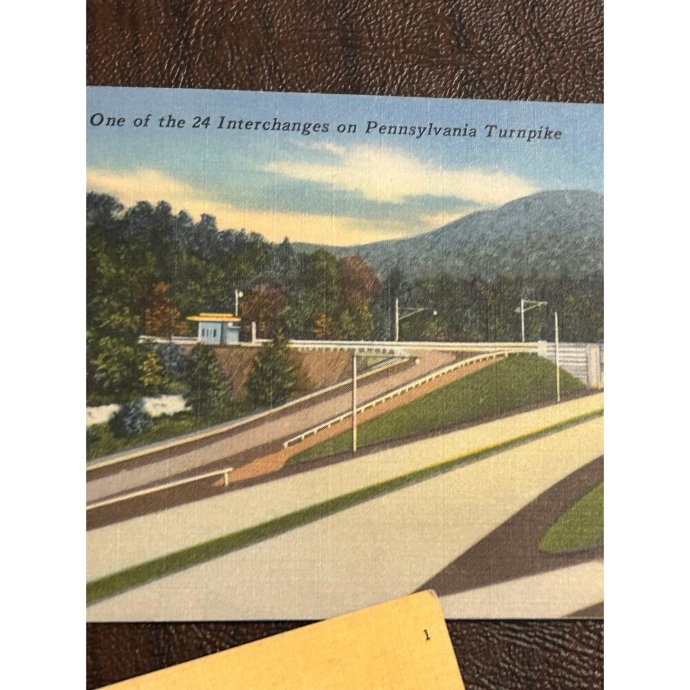 Vintage Pennsylvania Turnpike Postcards (4) - Picture 2 of 5